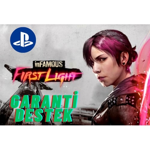  İNFAMOUS FİRST LİGHT PS4-PS5 - SÜRESİZ GARANTİ